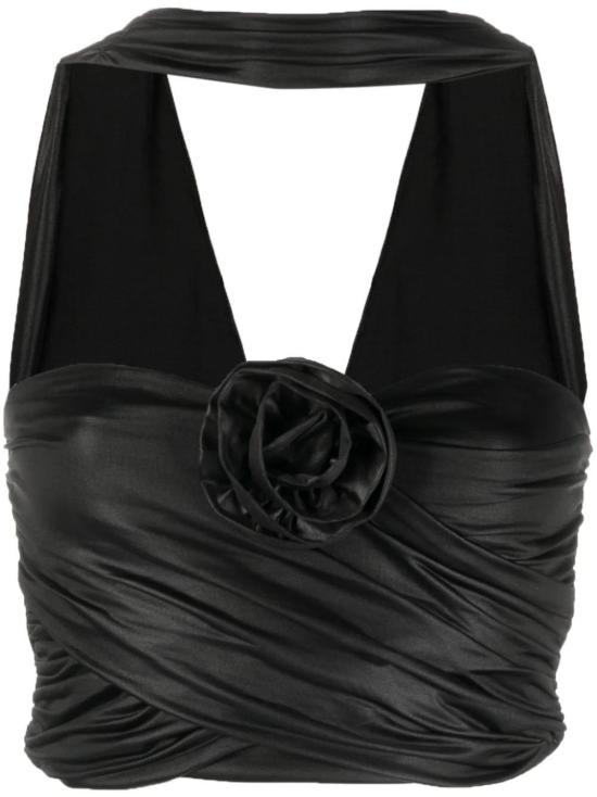  로테이트 블라우스 111021100 1000 Black