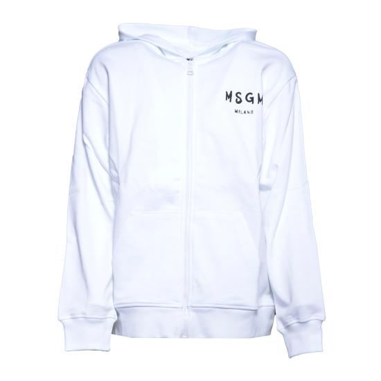 26SS [키즈] 엠에스지엠 티셔츠 S6MSJUZH065 001 Bianco