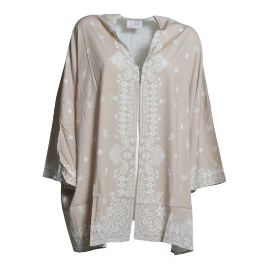 26SS 세인트바쓰 케이프 MLS0001 09029L1110 Beige bianco