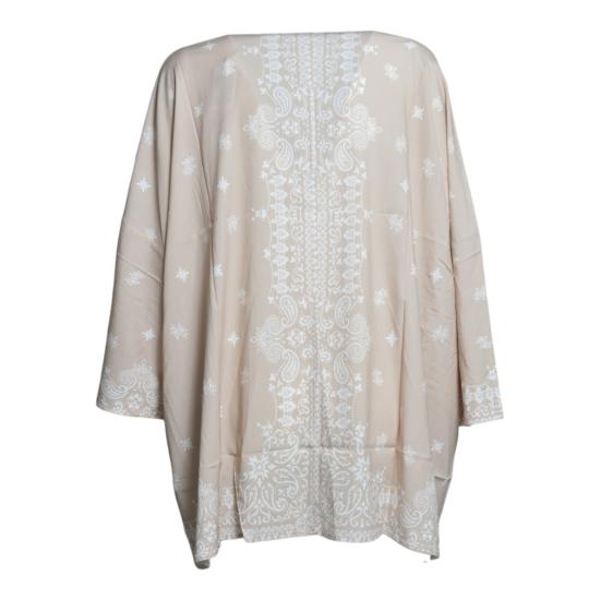 26SS 세인트바쓰 케이프 MLS0001 09029L1110 Beige bianco - MC2 SAINT BARTH