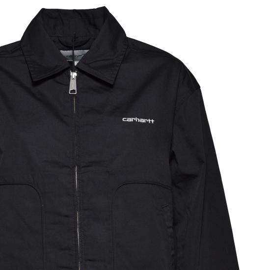 26SS 칼하트 WIP 포스탈 자켓 I036147 K02XX Nero bianco - CARHARTT WIP