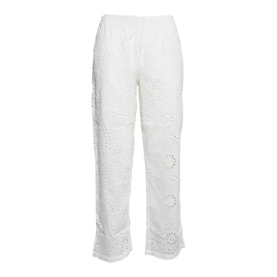 26SS [키즈] 세인트바쓰 스트레이트 팬츠 PAE001 01444L01 Bianco