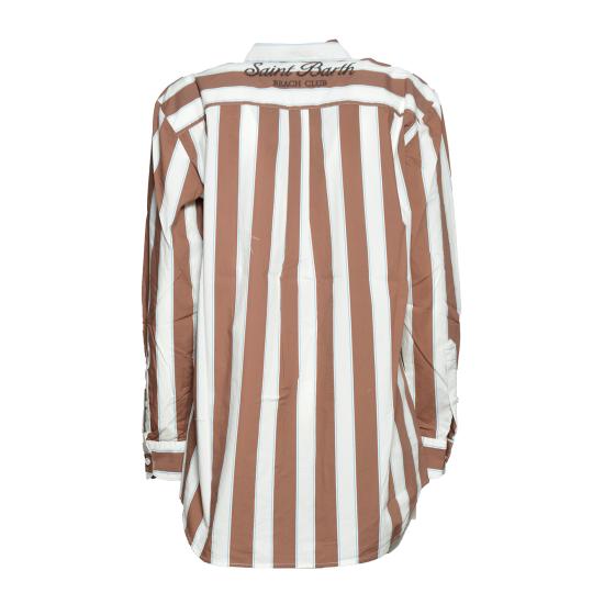 26SS 세인트바쓰 블라우스 BRIG001 01418L1931EMB Beige marrone - MC2 SAINT BARTH