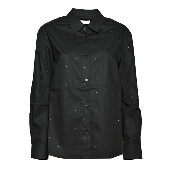 26SS 세인트바쓰 블라우스 MDH001 01446LSTRASS00 Nero