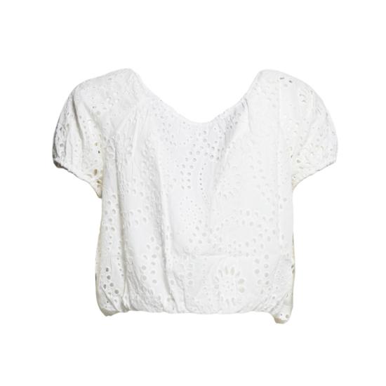 26SS [키즈] 세인트바쓰 티셔츠 GIA0001 01444L01 Bianco - MC2 SAINT BARTH