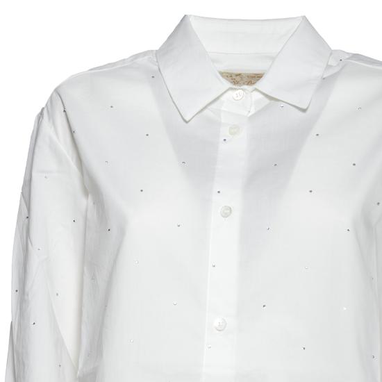 26SS 세인트바쓰 블라우스 MDH001 01449LSTRASS01 Panna - MC2 SAINT BARTH