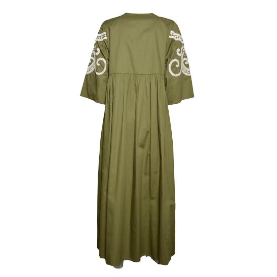 26SS 위켄드막스마라 미디 원피스 2615221012600 002 Khaki - WEEKEND MAX MARA