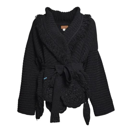 26SS 알라누이 가디건 LWHB064R26KNI011 1010 Nero