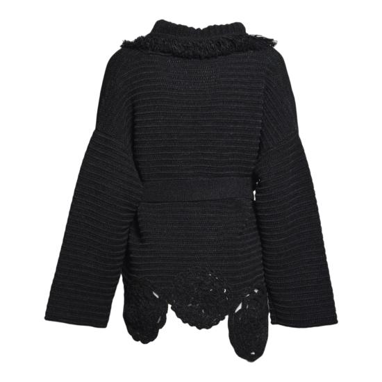 26SS 알라누이 가디건 LWHB064R26KNI011 1010 Nero - ALANUI