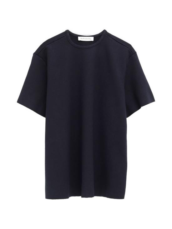 26SS 더프랭키샵 반팔 티셔츠 TOFS22099304 NAVY