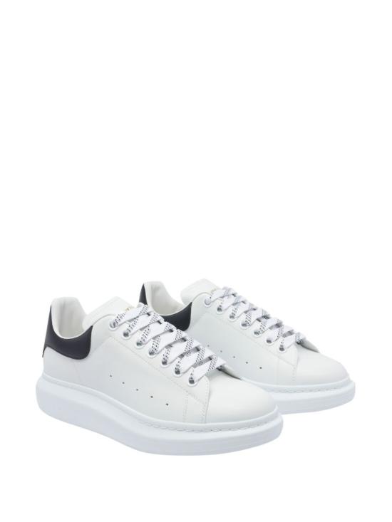 26FW 알렉산더 맥퀸 오버사이즈 드 스니커즈 553680 WIAIG9061 White black - ALEXANDER MCQUEEN
