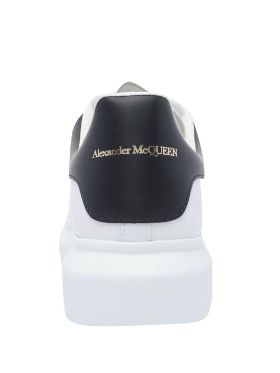 26FW 알렉산더 맥퀸 오버사이즈 드 스니커즈 553680 WIAIG9061 White black - ALEXANDER MCQUEEN