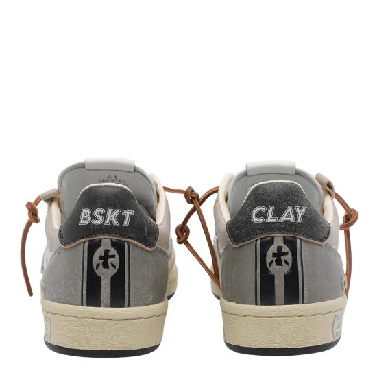 26SS 프리미아타 BSKT 바스켓 클레이 스니커즈 BSKTCLAY 8163 White - PREMIATA