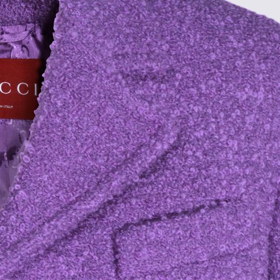  구찌 수트 자켓 크롭 싱글 브레스트 재킷 - GUCCI