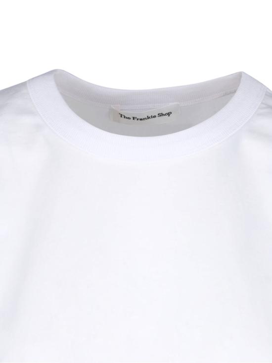 26SS 더프랭키샵 긴팔 티셔츠 EVA PADDED SHOULDER MUSCLE T SHIRT WHITE White - THE FRANKIE SHOP