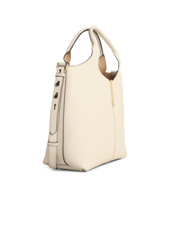 26FW 토즈 스몰 쇼핑백 XBWEBRF0200UBL1O92 Cream - TODS