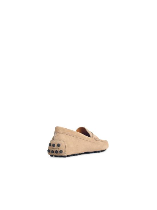 26SS 토즈 고미노 스웨이드 드라이빙 슈즈 XXW22L00010RE0S812 Beige - TODS