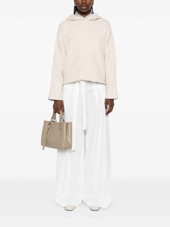 26SS 막스마라 후드 티셔츠 11921018600 002 Beige - MAX MARA