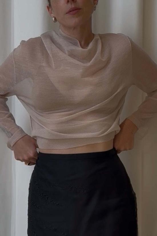  벨 안나 스웨터 레브 - BELLE ANNA