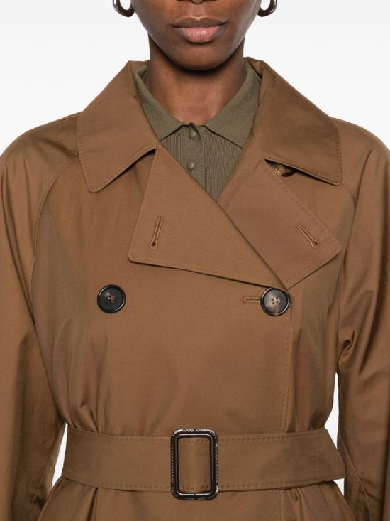 26SS 막스마라 더 큐브 코트 19021024600 020 Leather Brown - MAXMARA THE CUBE