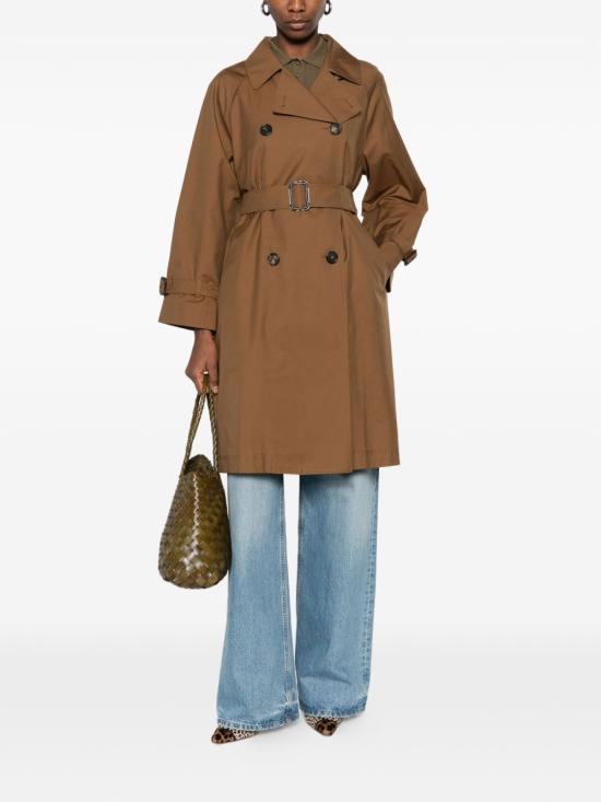 26SS 막스마라 더 큐브 코트 19021024600 020 Leather Brown - MAXMARA THE CUBE