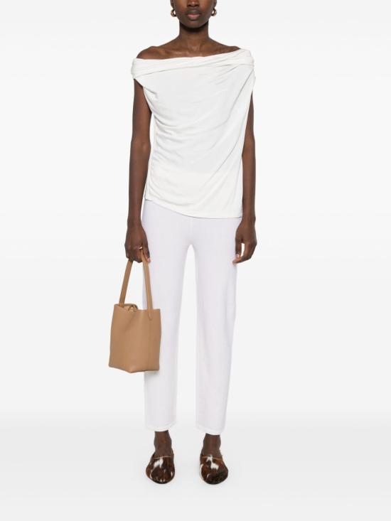 26SS 막스마라 스트레이트 팬츠 11331018600 001 Avorio - MAX MARA