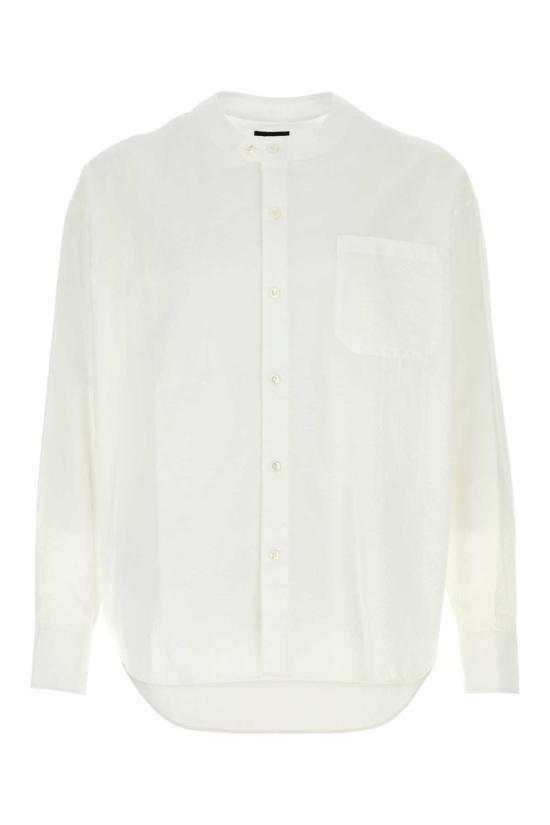 26SS 조르지오 아르마니 긴팔 셔츠 GM003497TE11186 U0002 White