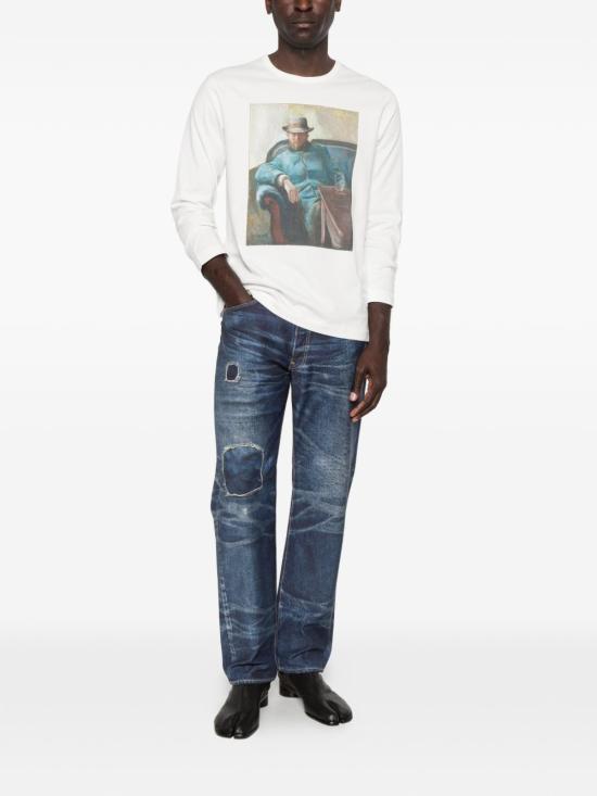 26SS 와타나베 준야 스트레이트 팬츠 WQP903 1001 Blu - JUNYA WATANABE