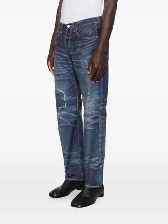 26SS 와타나베 준야 스트레이트 팬츠 WQP903 1001 Blu - JUNYA WATANABE