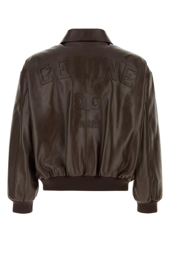 26SS 셀린느 카프스킨 테디 자켓 RV14D599E 19CO CHOCOLATE - CELINE