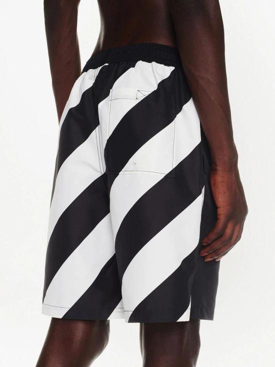  오프화이트 스윔팬츠 OMFD008S23FAB001 1001 Black - OFF WHITE