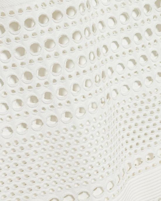  조나단 심카이 롱 스커트 웨슬리 오픈 스티치 니트 미디 스커트 아이보리 - JONATHAN SIMKHAI