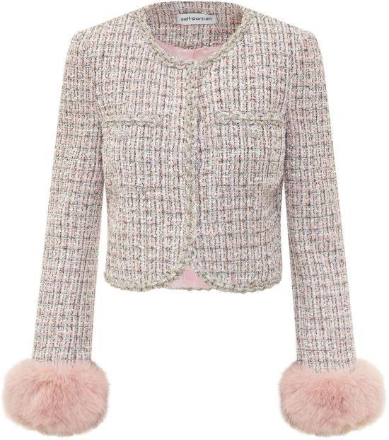 25FW 셀프 포트레이트 수트 자켓 AW25098JPPINK