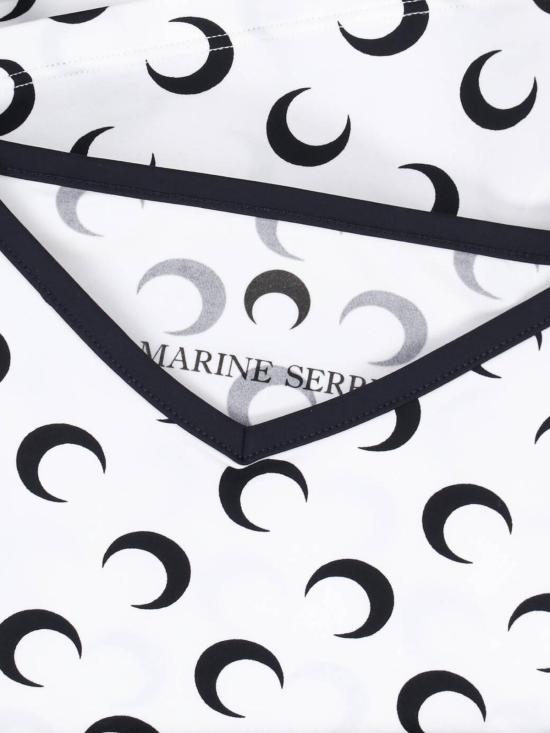 26SS 마린세르 문 프린트 저지 스트랩 탑 WTO508A CJER0001 WH00 - MARINE SERRE