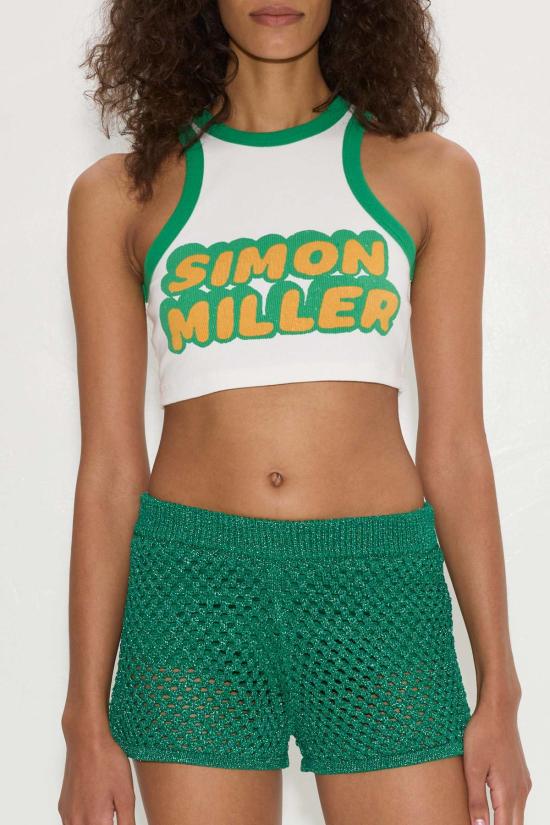  사이먼밀러 숏팬츠 Simon Miller Marzo 크로셰 반바지 고무 그린