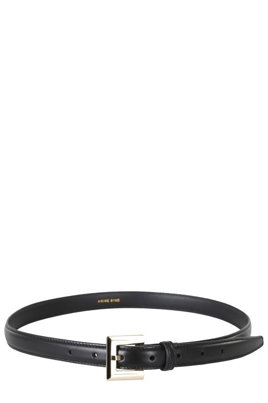  애니빙 벨트 아니네 빙 니콜라  블랙 - ANINE BING