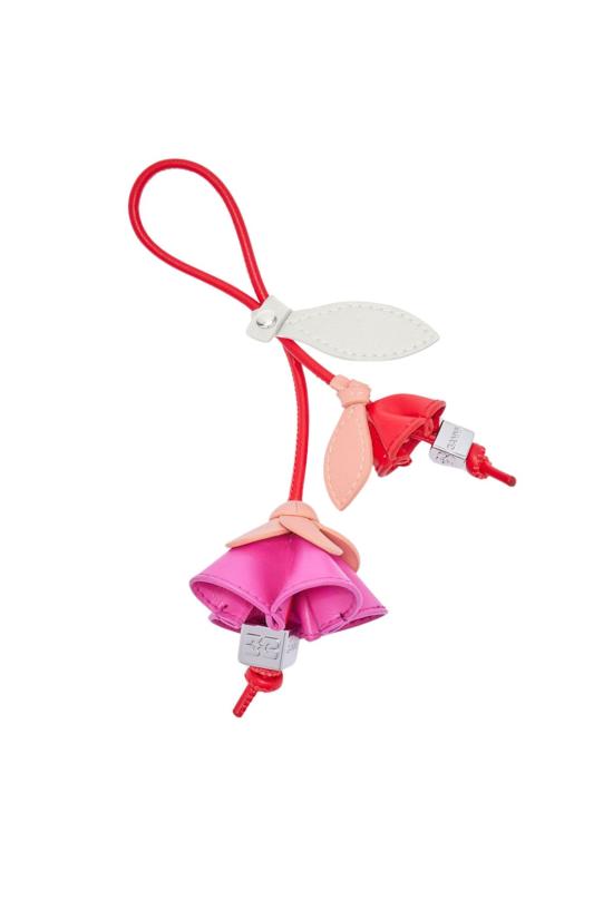  가니 키링 플라워 재활용 가죽 폴리우레탄 미니테리아 백 참