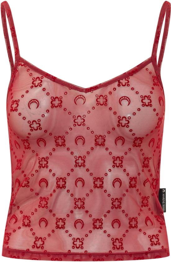 26SS 마린세르 민소매 티셔츠 WTO514ACJER0005RD11 RED