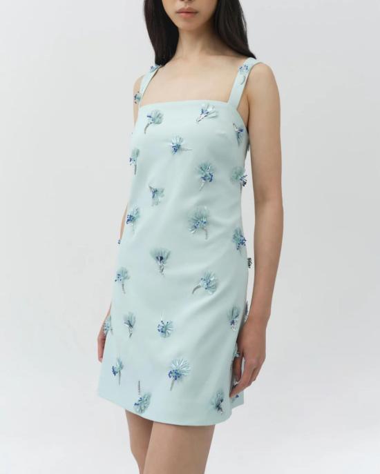  조나단 심카이 숏 원피스 엘라 장식 미니 드레스 스카이 - JONATHAN SIMKHAI