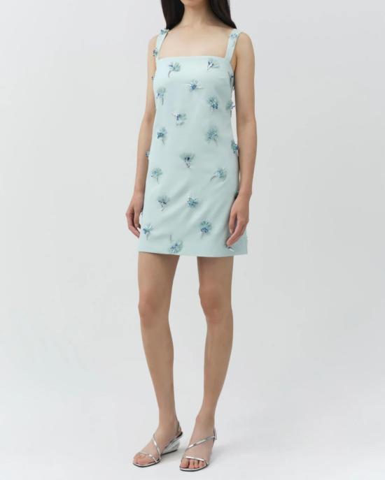  조나단 심카이 숏 원피스 엘라 장식 미니 드레스 스카이 - JONATHAN SIMKHAI