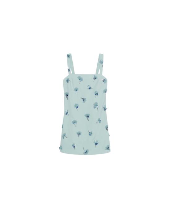  조나단 심카이 숏 원피스 엘라 장식 미니 드레스 스카이