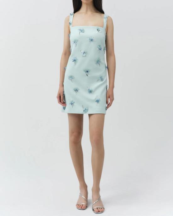  조나단 심카이 숏 원피스 엘라 장식 미니 드레스 스카이 - JONATHAN SIMKHAI