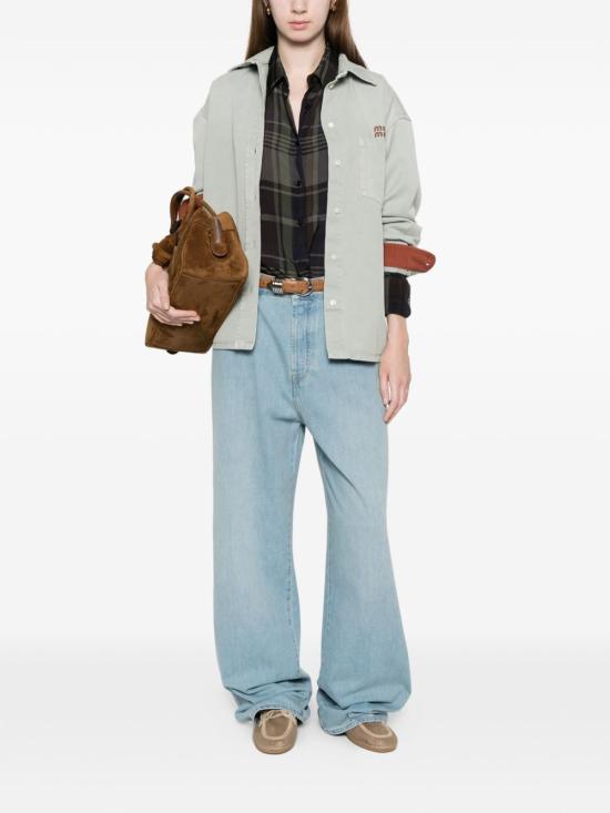 26SS 미우미우 데님 팬츠 GWP394 1823F0013 Clear Blue - MIU MIU