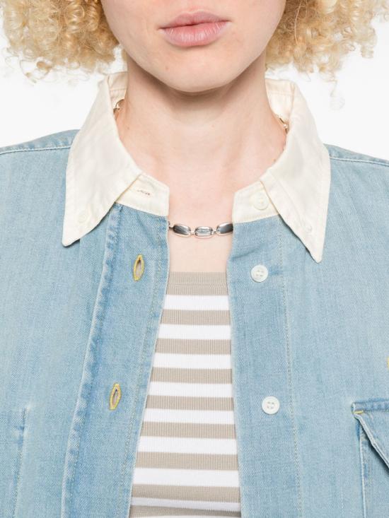 26SS 미우미우 셔츠 GWC134 1823F0013 Azzurro - MIU MIU