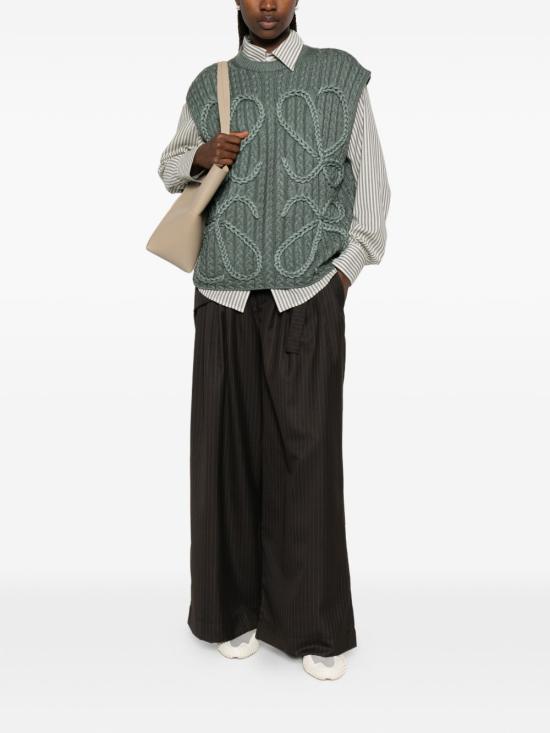 26SS 로에베 스웨터 S359Y14KJ I4160 Verde - LOEWE
