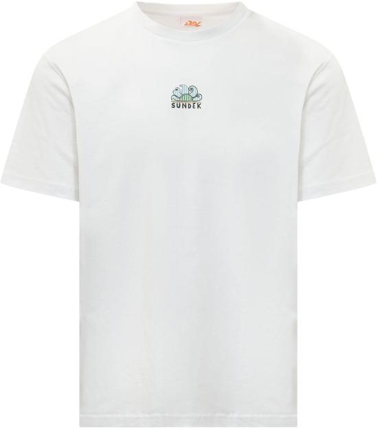 26SS 선덱 반팔 티셔츠 M769TEJ78JI006JI WHITE