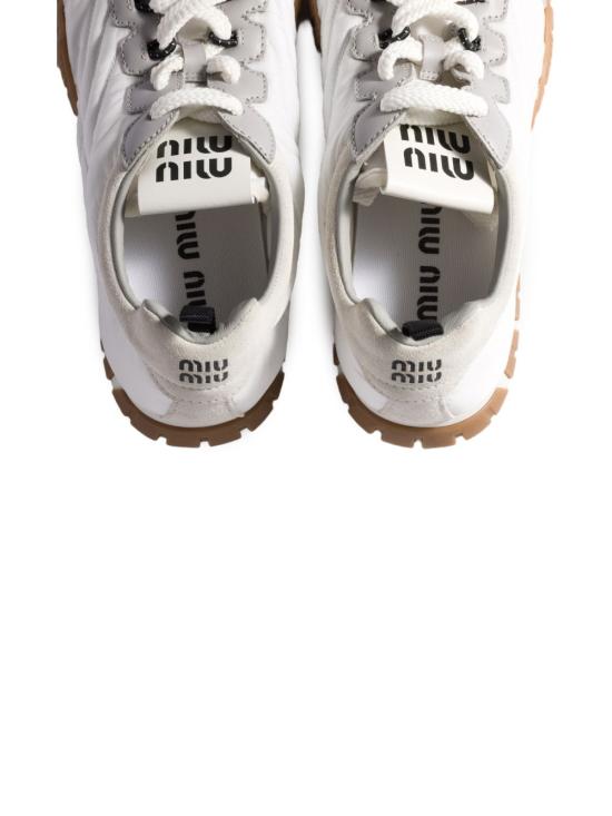 26SS 미우미우 스니커즈 5E417E LYWF0R3K White - MIU MIU