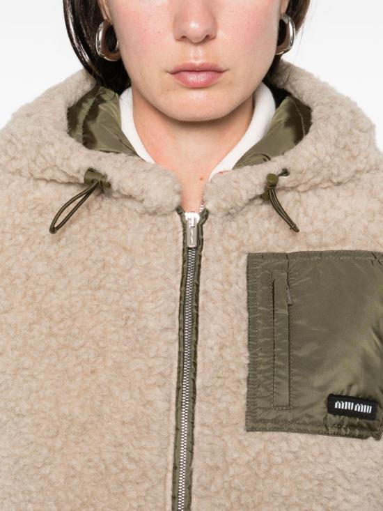 26SS 미우미우 자켓 ML1376 18S9F03QQ Avorio - MIU MIU