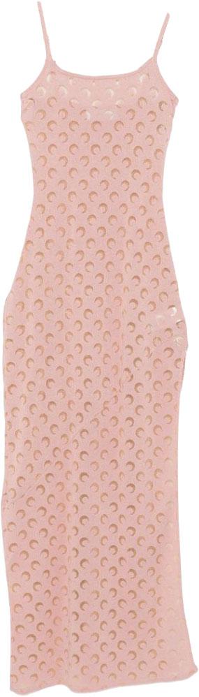 26SS 마린세르 롱 원피스 WDR460ACKNI0545PK00 PINK