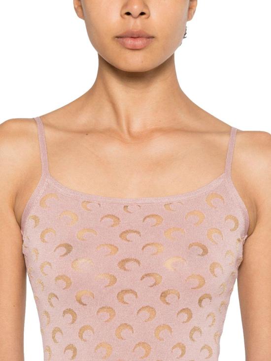 26SS 마린세르 롱 원피스 WDR460ACKNI0545PK00 PINK - MARINE SERRE